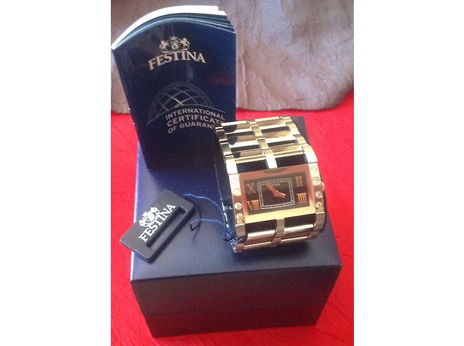 Autre Marque Festina Swarovski crystal watch silver Silvery - view 5