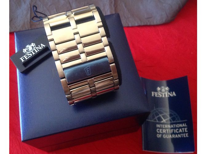 Autre Marque Festina Swarovski crystal watch silver Silvery - view 6