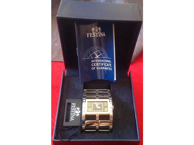 Autre Marque Festina Swarovski crystal watch silver Silvery - view 7