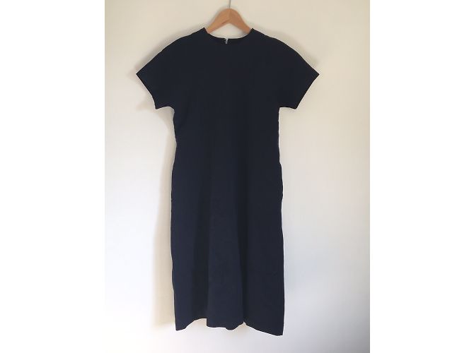 Vestido azul marino Comme Des Garcons - vista 4