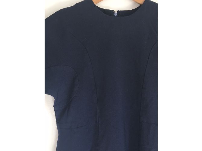 Vestido azul marino Comme Des Garcons - vista 5