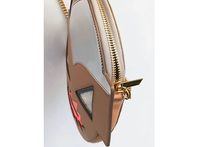 Stella Mc Cartney Stella McCartney Super Heroes Handtasche aus Lackleder Mehrfarben - Ansicht 3