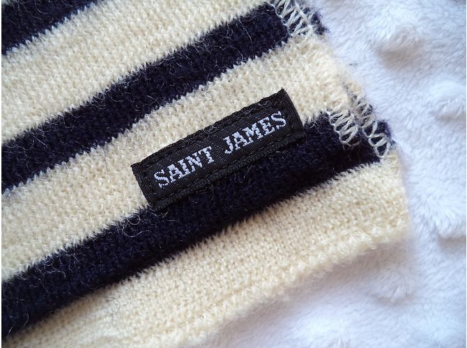 Saint James Écharpe mixte Écru - vue 2