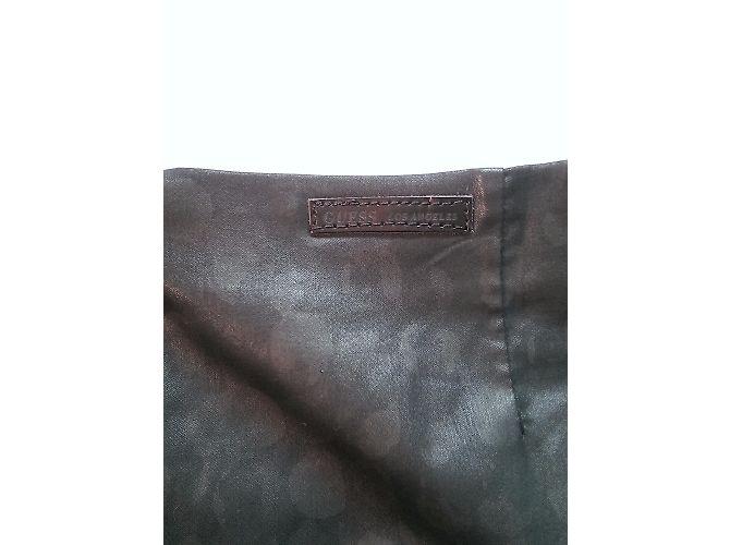 Guess Bedruckter Elastischer Rock Schwarz Khaki - Ansicht 3