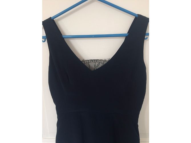 Paul Smith Black Vestido Paul Smith de seda azul marino - vista 3