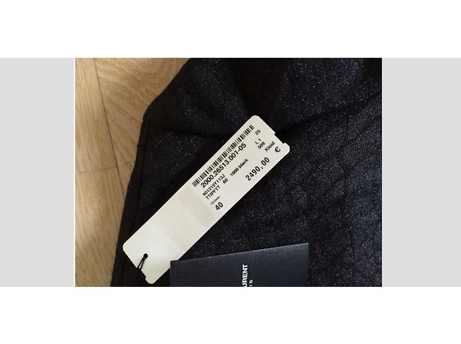Saint Laurent Schwarzes Bogen Shift Cocktailkleid - Ansicht 5