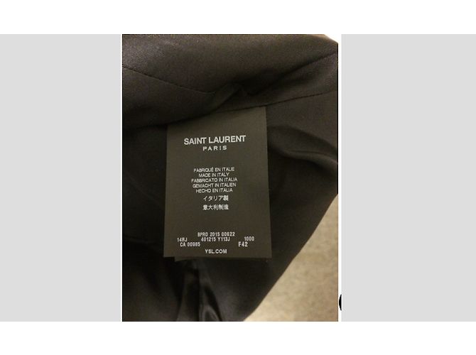 Saint Laurent Schwarzes Bogen Shift Cocktailkleid - Ansicht 7