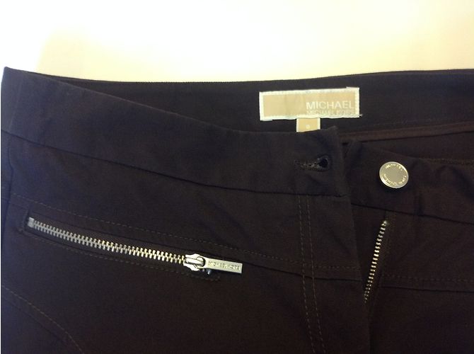 Michael Kors Riding trousers dark brown - view 5