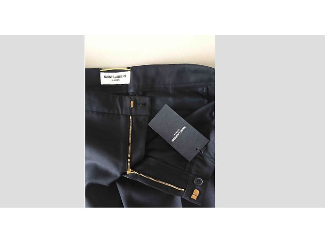 Classic Black Wool Pants from Saint Laurent - view 2