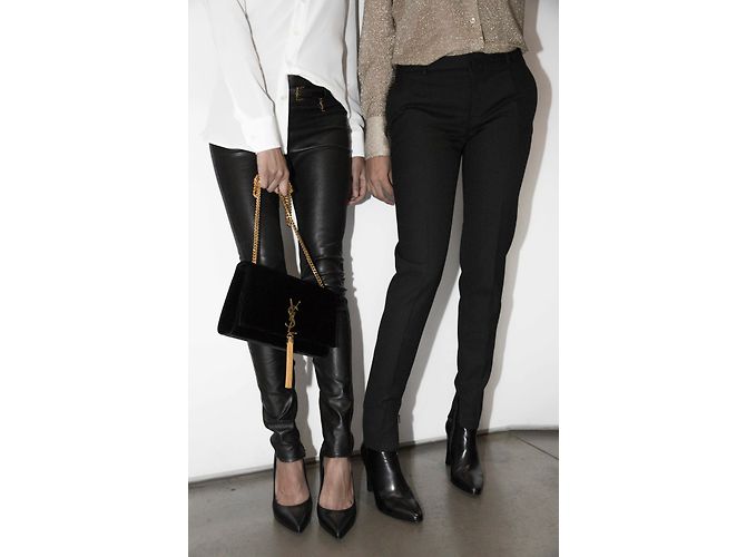 Classic Black Wool Pants from Saint Laurent - view 6