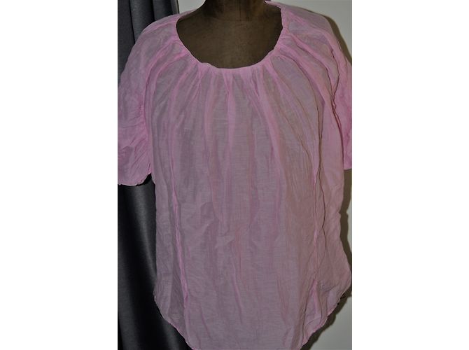 Blusa Hugo Boss Rosa de Seda y Algodón 42FR - vista 4