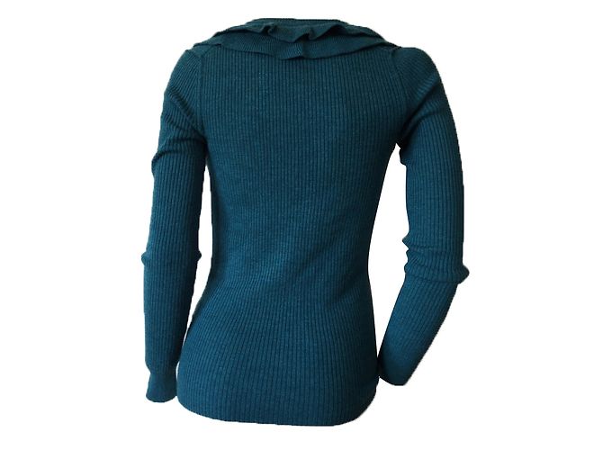 Banana Republic Wolljacke Grün S - Ansicht 2