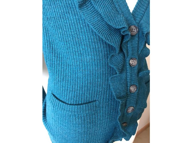 Banana Republic Wolljacke Grün S - Ansicht 4