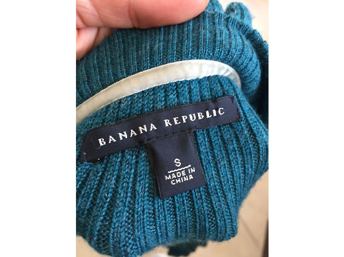 Banana Republic Wolljacke Grün S - Ansicht 7