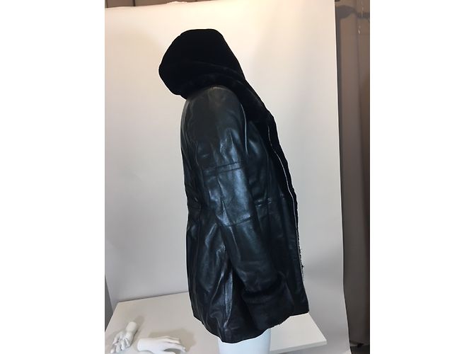 Autre Marque Isaco-Leder und Pelzmantel - Ansicht 7