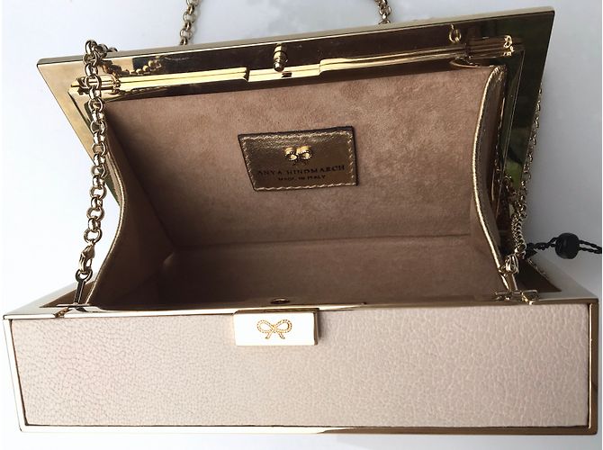Borsa Anya Hindmarch in pelle bianca Bianco - vista 9
