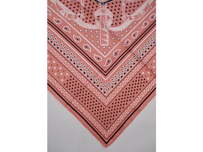 Hermès Éperon d'Or Bandana Pink - Ansicht 11