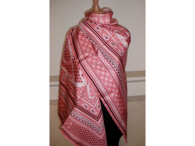 Hermès Éperon d'Or Bandana Pink - Ansicht 4