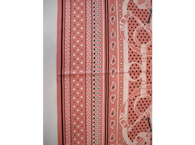 Hermès Éperon d'Or Bandana Pink - Ansicht 9