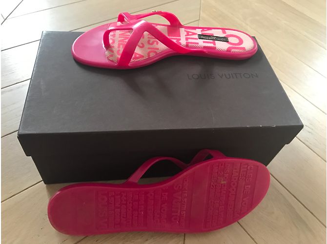 Louis Vuitton Sandalen Pink - Ansicht 5