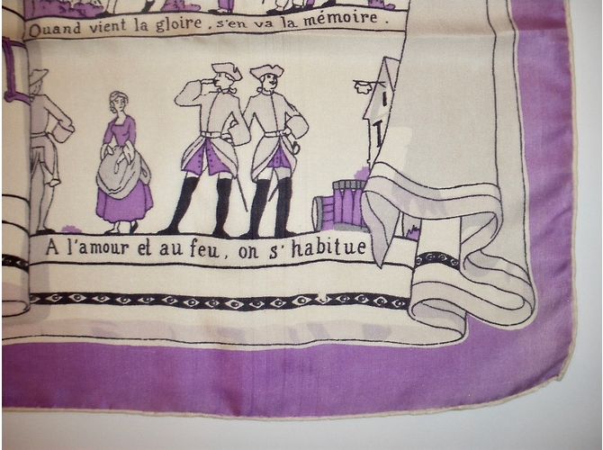Hermès Les PROVERBES sont la SAGESSA delle NATIONS d'après Granville Multicolore - vista 10
