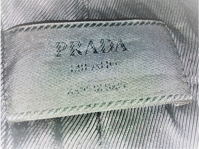Chubasquero de nylon negro Prada - vista 3