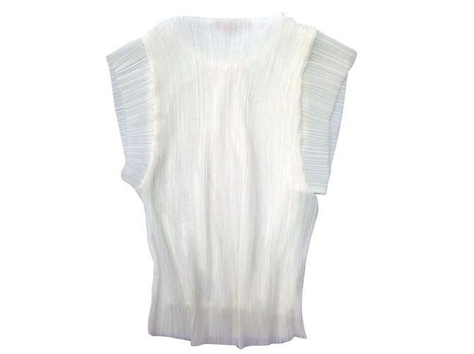 Top blanco plisado Maje Talla 1 - vista 2