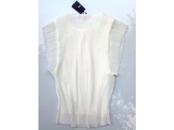 Top blanco plisado Maje Talla 1 - vista 6