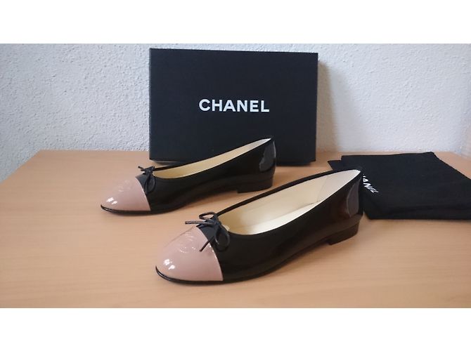 Bailarinas Chanel, tamaño 39 Negro - vista 3