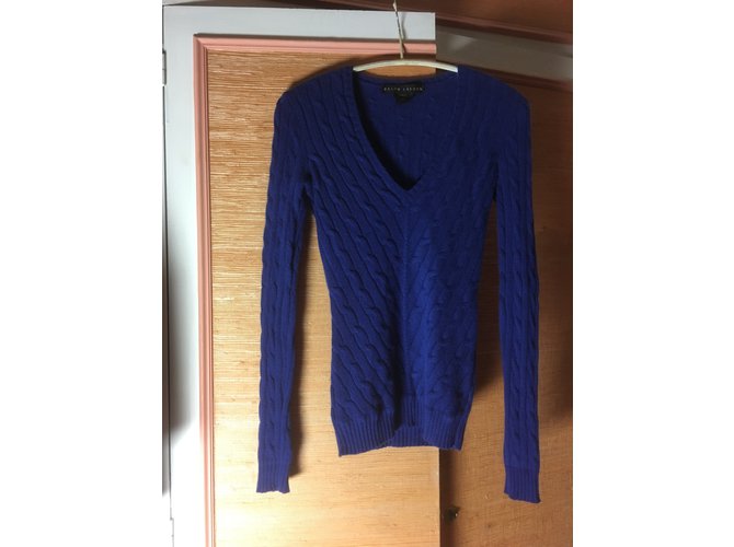 Ralph Lauren Kaschmirpullover in Blau - Ansicht 3