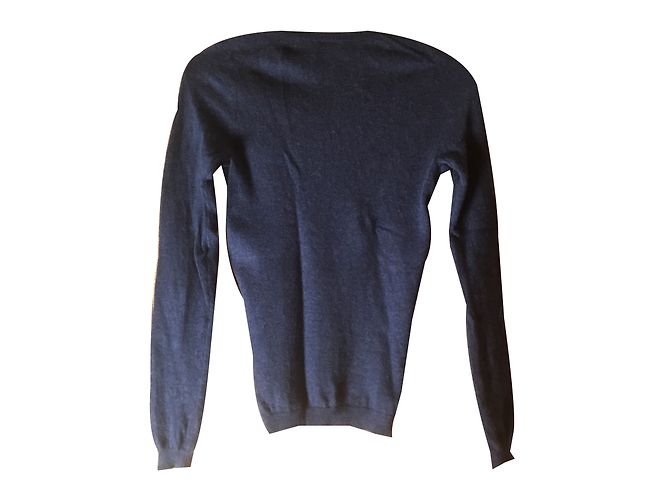 Eric Bompard Jersey de cachemira azul XS - vista 2