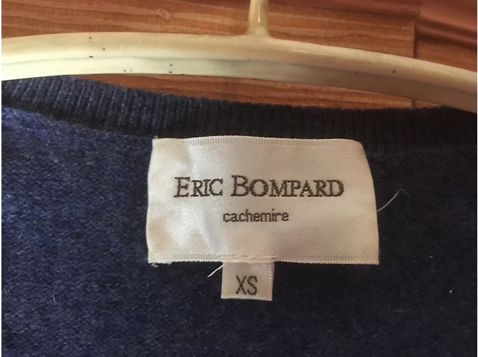 Eric Bompard Jersey de cachemira azul XS - vista 4