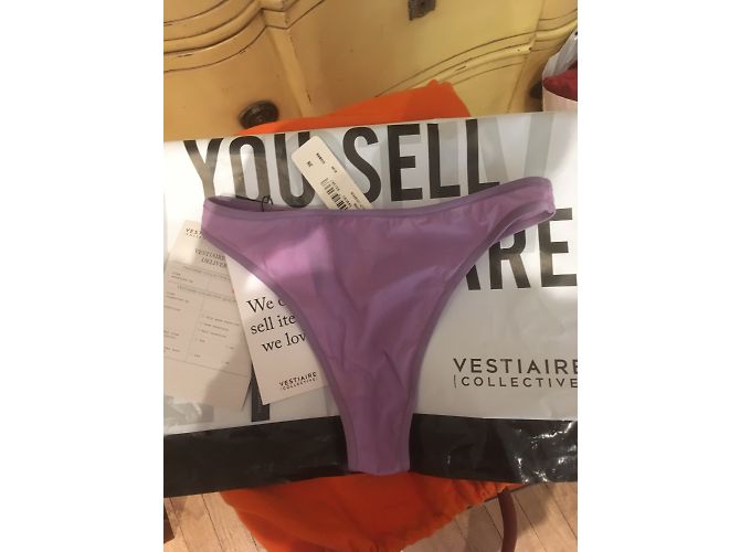 Set Reggiseno e Perizoma Eres Viola Poliammide Porpora - vista 5