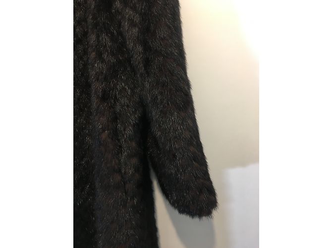 Valentino Abrigo de visón marrón oscuro - vista 7