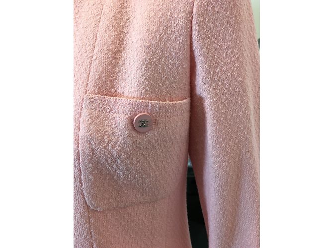 Chanel Falda elegante Rosa - vista 4