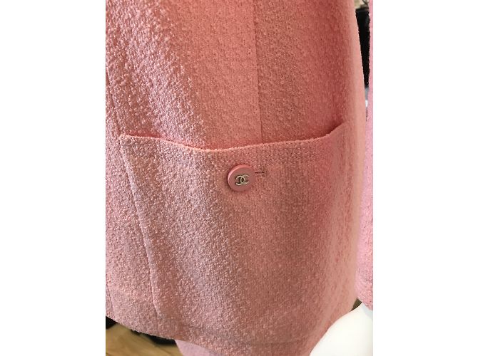 Chanel Falda elegante Rosa - vista 5