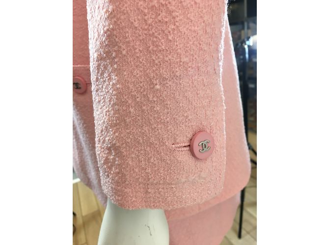 Chanel Falda elegante Rosa - vista 6