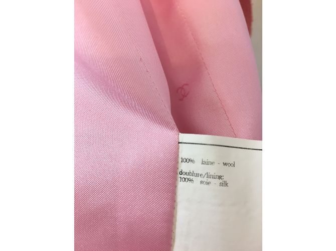 Chanel Falda elegante Rosa - vista 8