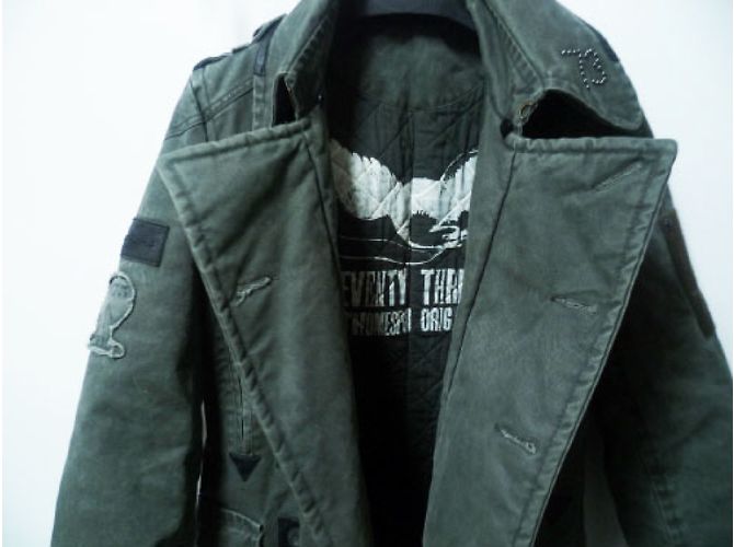 Pepe Jeans Trench Leningrad grigio cotone uomo S - vista 9
