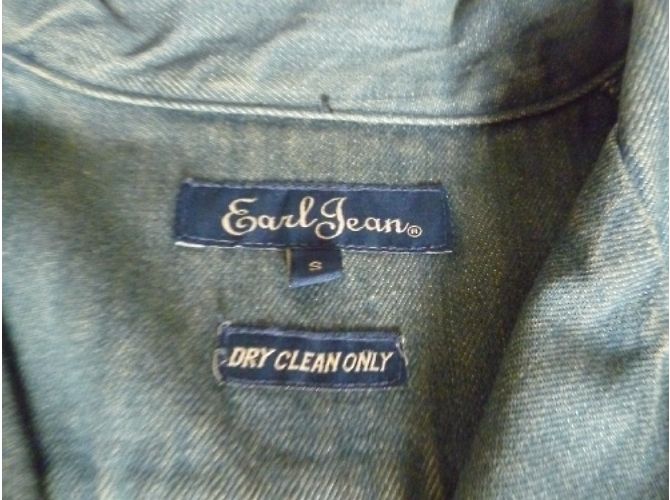 Autre Marque Earl Jeans Jeansjacke Blau Baumwolle Größe S - Ansicht 6
