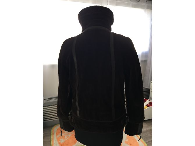 Chaqueta de cuero Oakwood Sublime marrón talla S Castaño - vista 5
