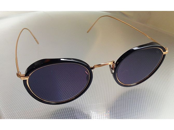 Autre Marque Occhiali da sole EYEVAN 7285 Margo Nero e Oro Rosa - vista 4