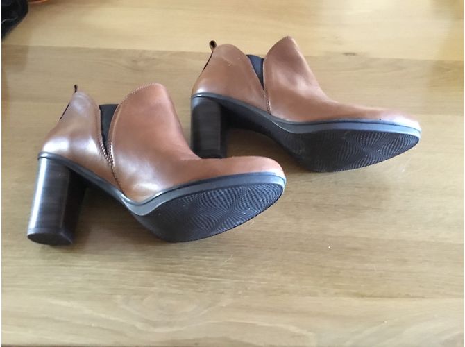 Autre Marque Botines Hispanitas Coñac - vista 3
