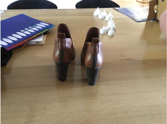 Autre Marque Botines Hispanitas Coñac - vista 5