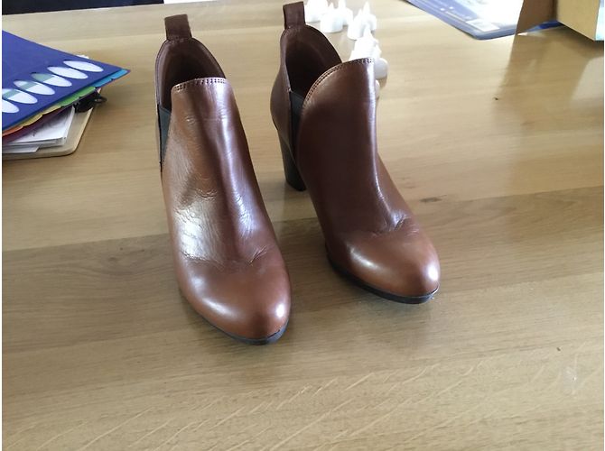 Autre Marque Botines Hispanitas Coñac - vista 6