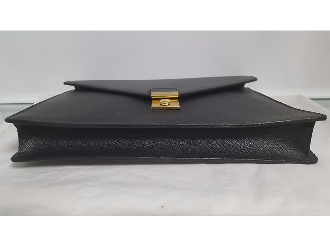 Cartella Lancel in pelle nera Nero - vista 5