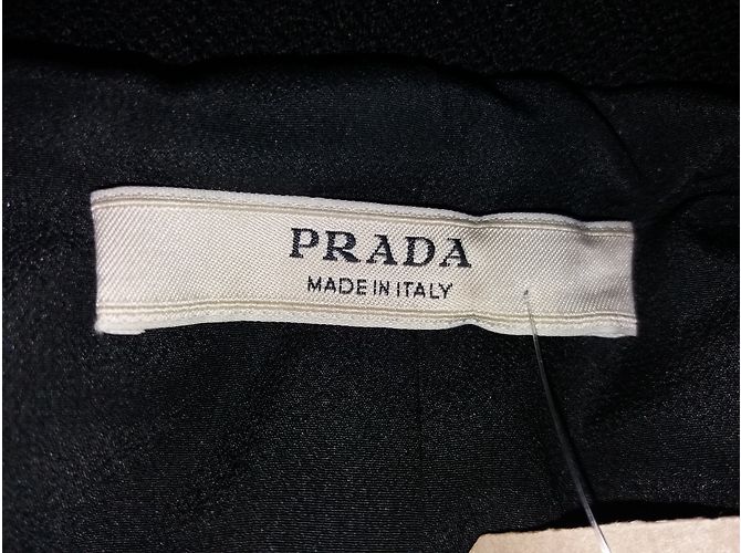 Prada Black Wool Biker Jacket - view 9