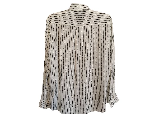 The Kooples Camicia di seta bianca Taglia M Bianco - vista 2