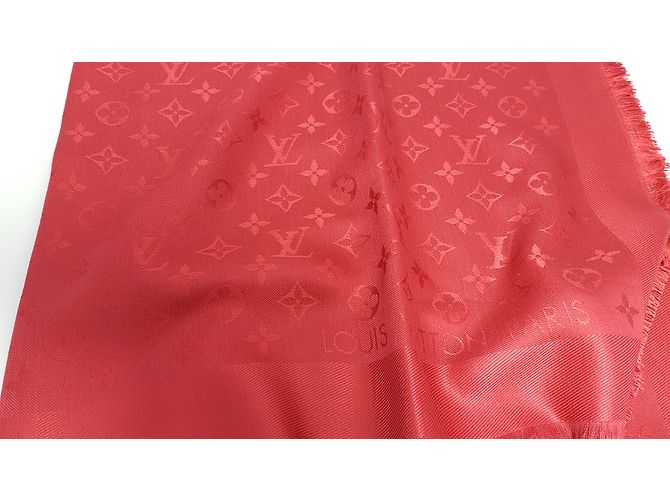 Louis vuitton scialle monogramma pomme d'amour - vista 5