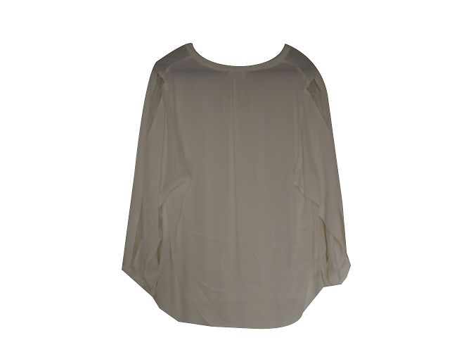 Camicetta Pablo De Gerard Darel in viscosa ecru Beige - vista 2